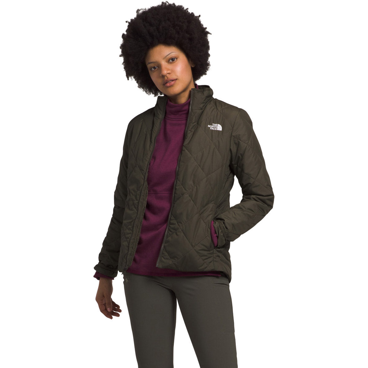 The North Face Women's Shady Glade Insulated Jacket New Taupe Green