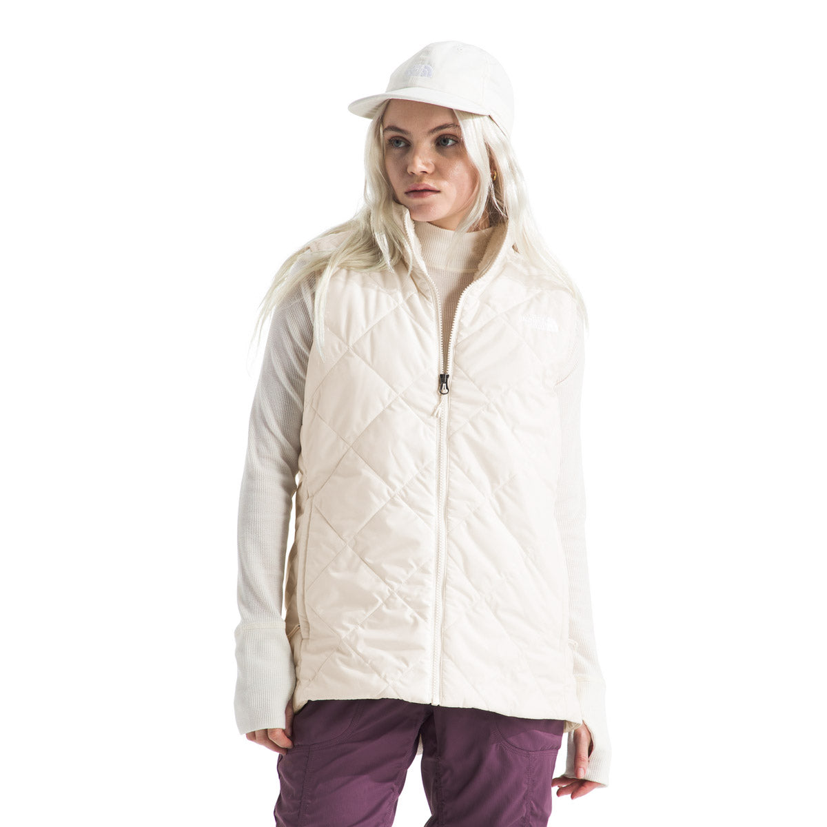 The North Face Women&#39;s Shady Glade Insulated Vest White Dune