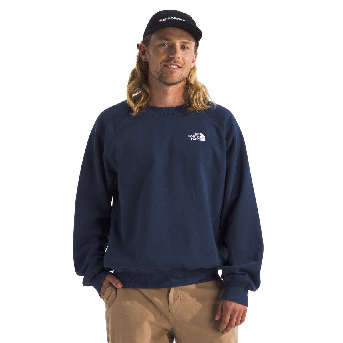 The North Face Men&#39;s Evolution Crew Summit Navy/TNF White