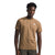 The North Face M SS Heritage Patch Heather Tee Utility Brown Heather