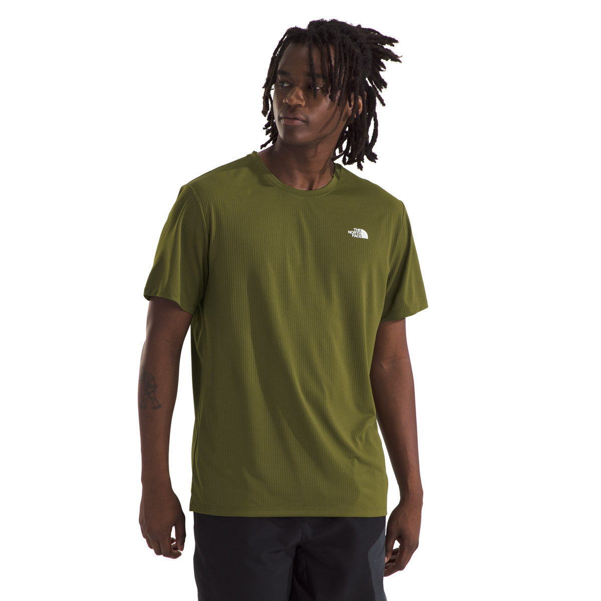 The North Face Men's Elevation S/S Forest Olive