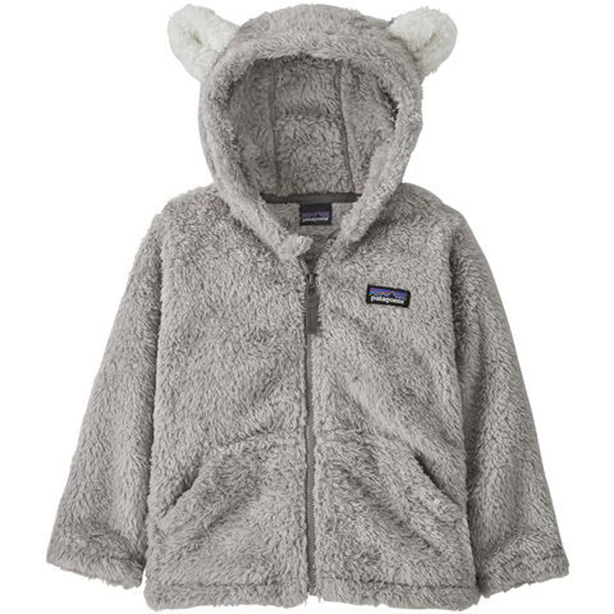 Patagonia Baby Furry Friends Hoody Salt Grey