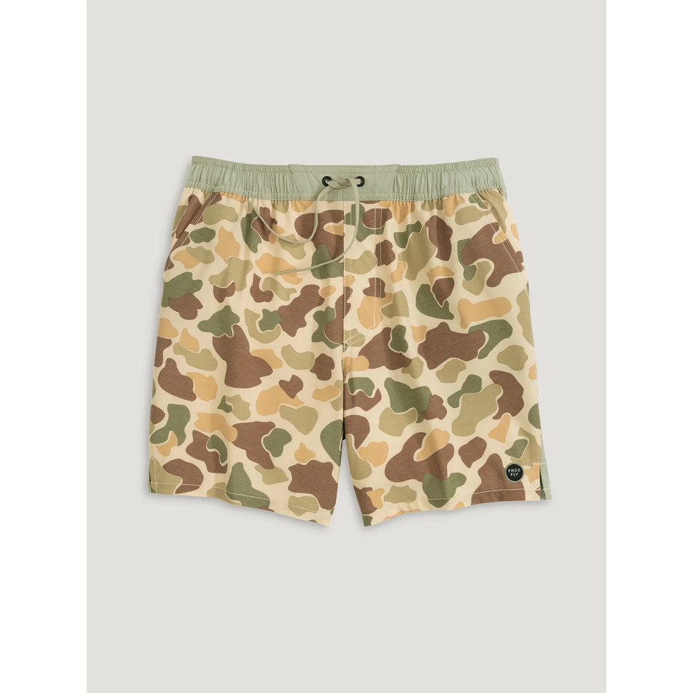 Free Fly Apparel Mens Palmera Trunk Vintage Camo