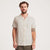 Roark Mens Gonzo Short Sleeve Button Up Shirt Bone Plaid