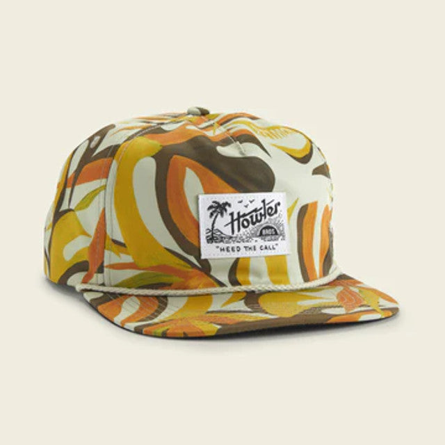 Howler Brothers Unstructured Snapback Lone Gull: Stone Blue