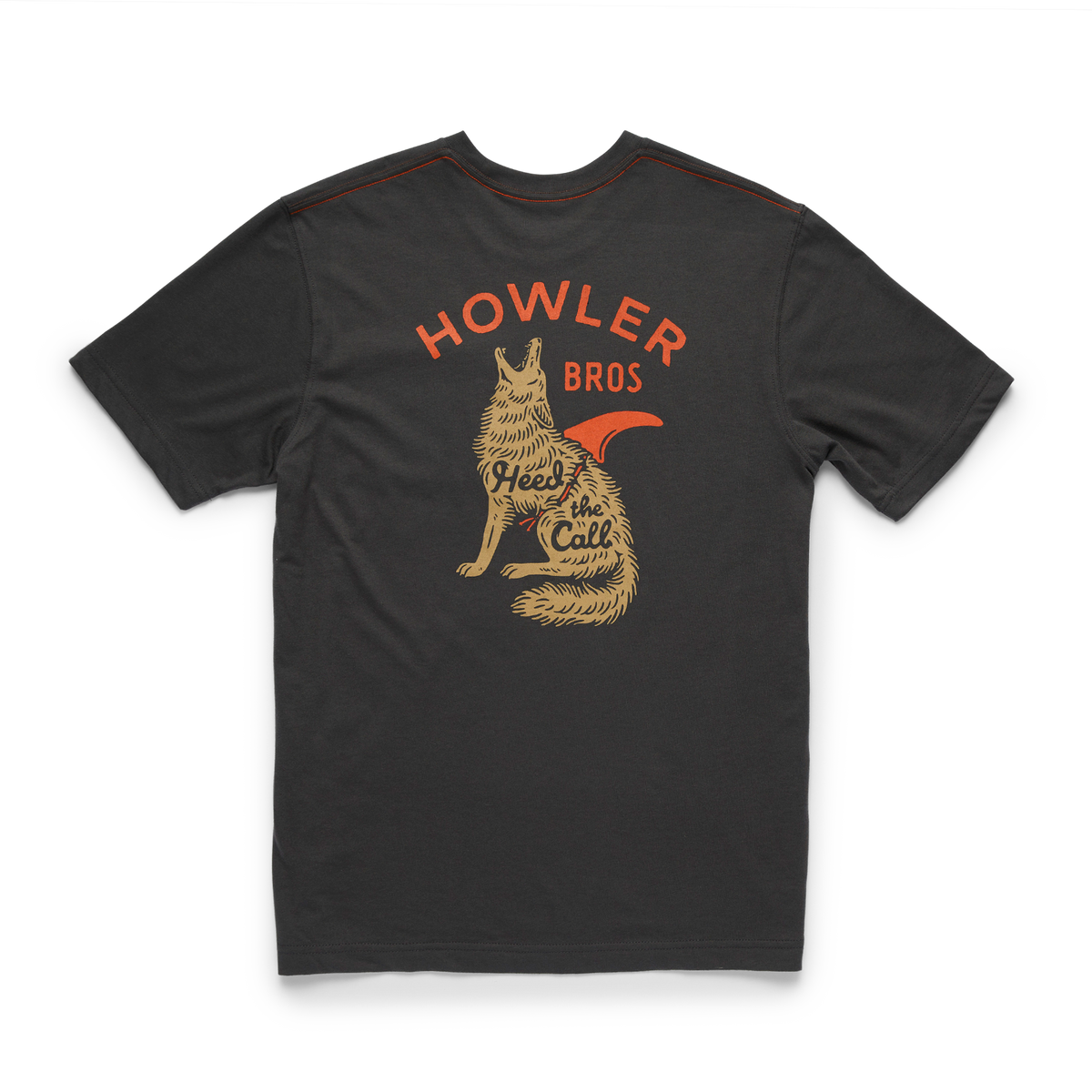 Howler Brothers Men&#39;s Select Pocket T-Shirt CRE Creative Creatures Roosterfish: Olive