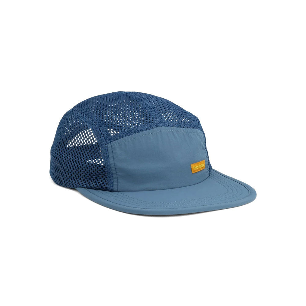 Topo Designs Global Hat Stone Blue