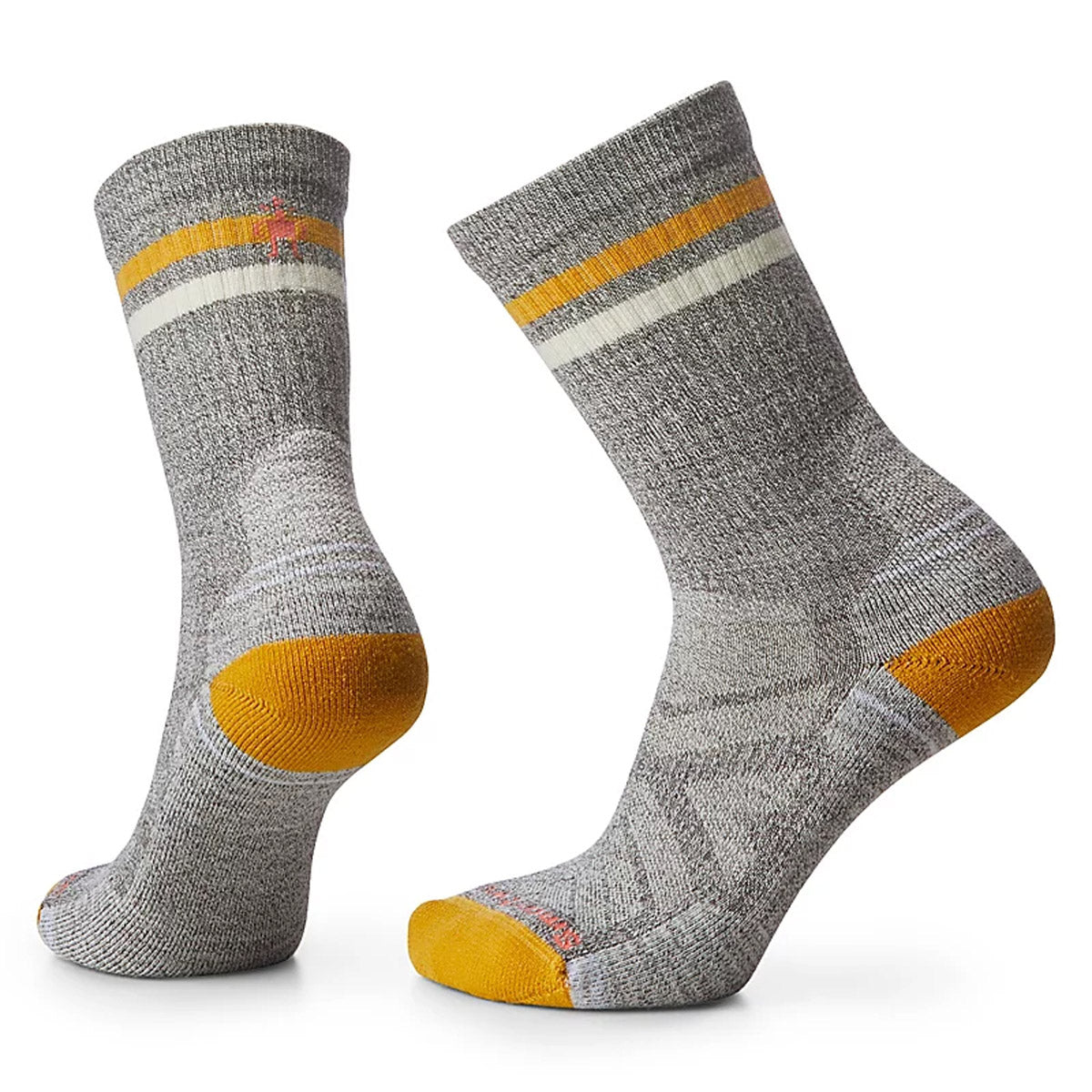 Women&#39;s Hike Light Cushion Tube Stripe Crew Socks