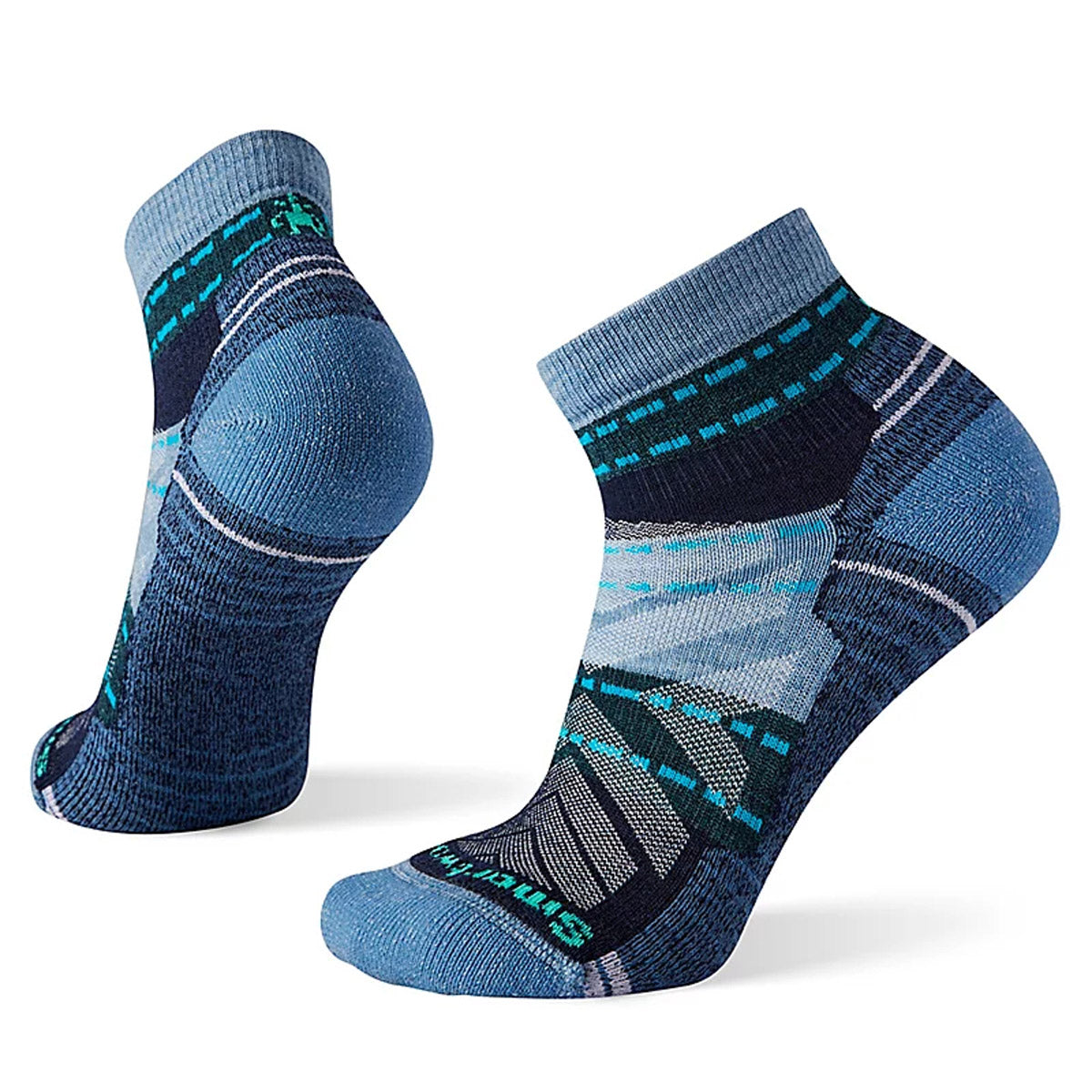 Smartwool Women's Hike Light Cushion Margarita Ankle Socks ist Blue / M