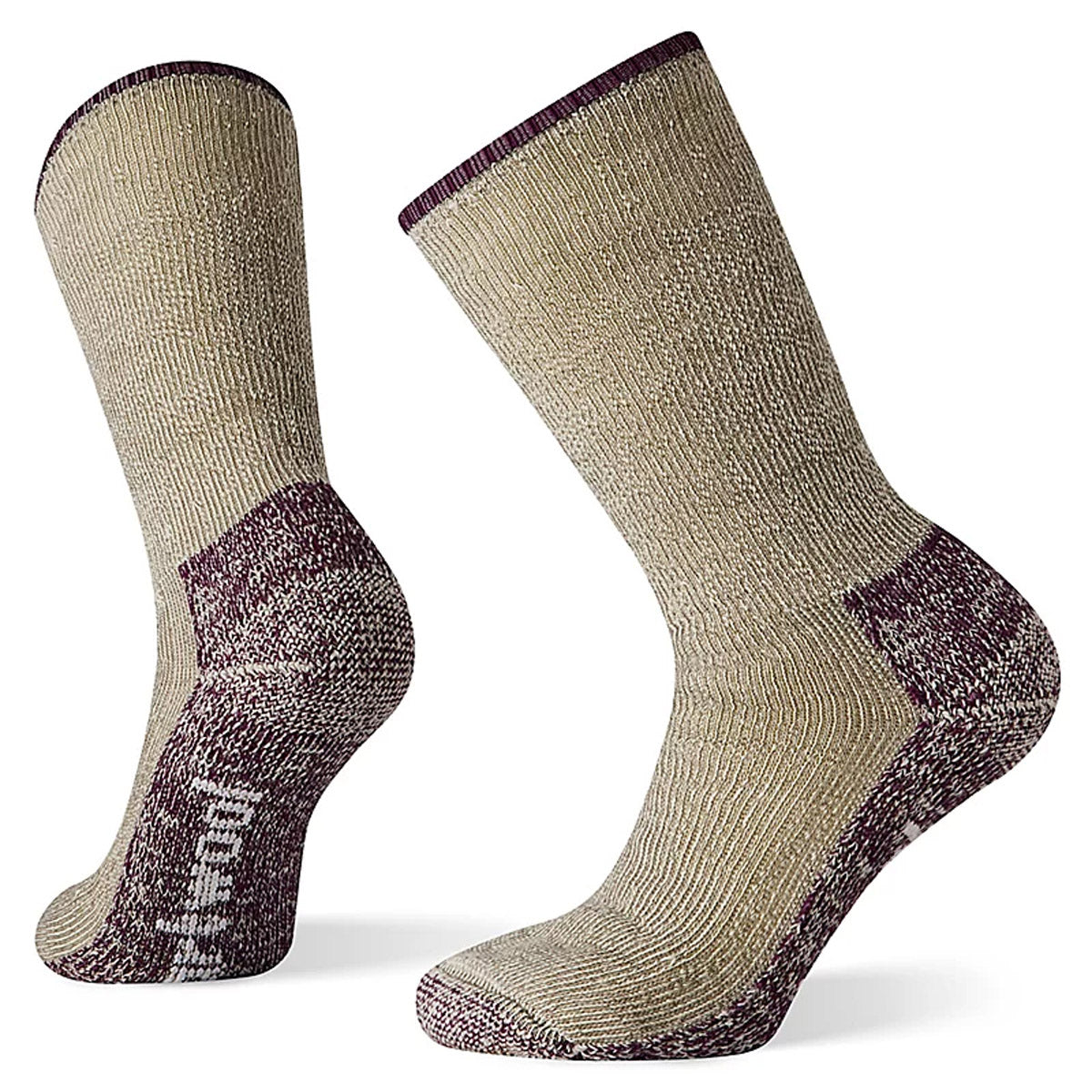 Smartwool Women&#39;s Mountaineer Maximum Cushion Crew Socks Taupe