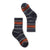 Smartwool Kids' Hike Light Cushion Striped Crew Socks Deep Navy