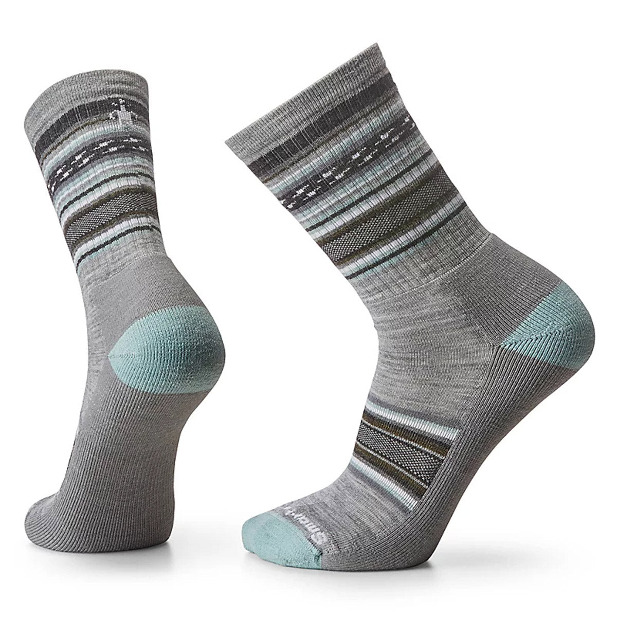 Smartwool Men&#39;s Everyday ReGarita Light Cushion Crew Socks Light Gray