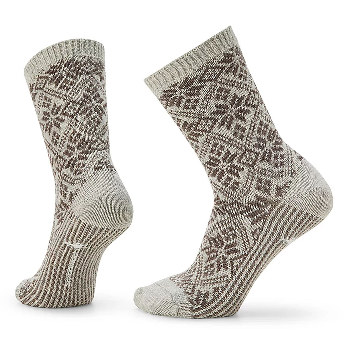 Smartwool Women&#39;s Everyday Traditional Snowflake Crew Socks Ash