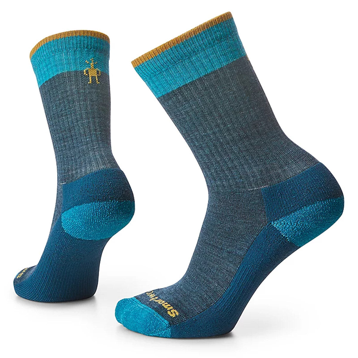 Smartwool Men&#39;s Everyday Rollinsville Crew Socks Twilight Blue