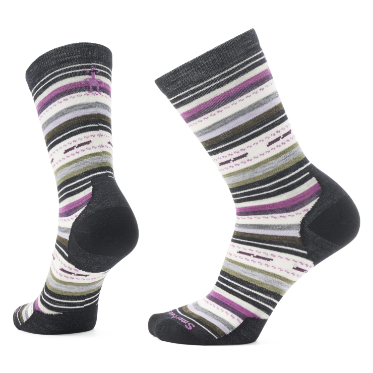 Smartwool Women&#39;s Everyday Margarita Crew Socks 122 White