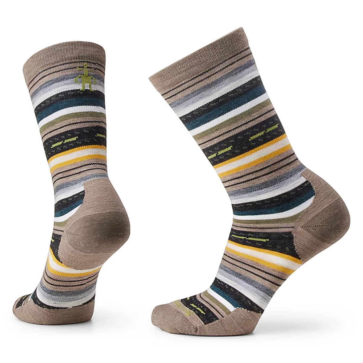 Smartwool Women&#39;s Everyday Margarita Crew Socks Fossil