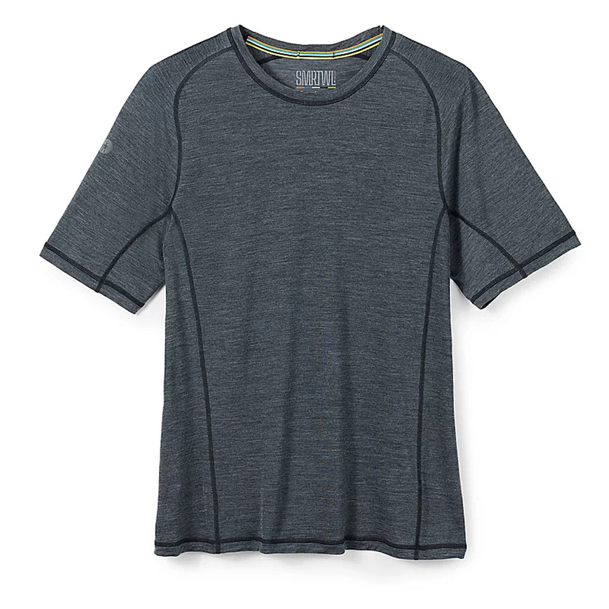 Smartwool Men&#39;s Active Ultralite Short Sleeve Charcoal Heather