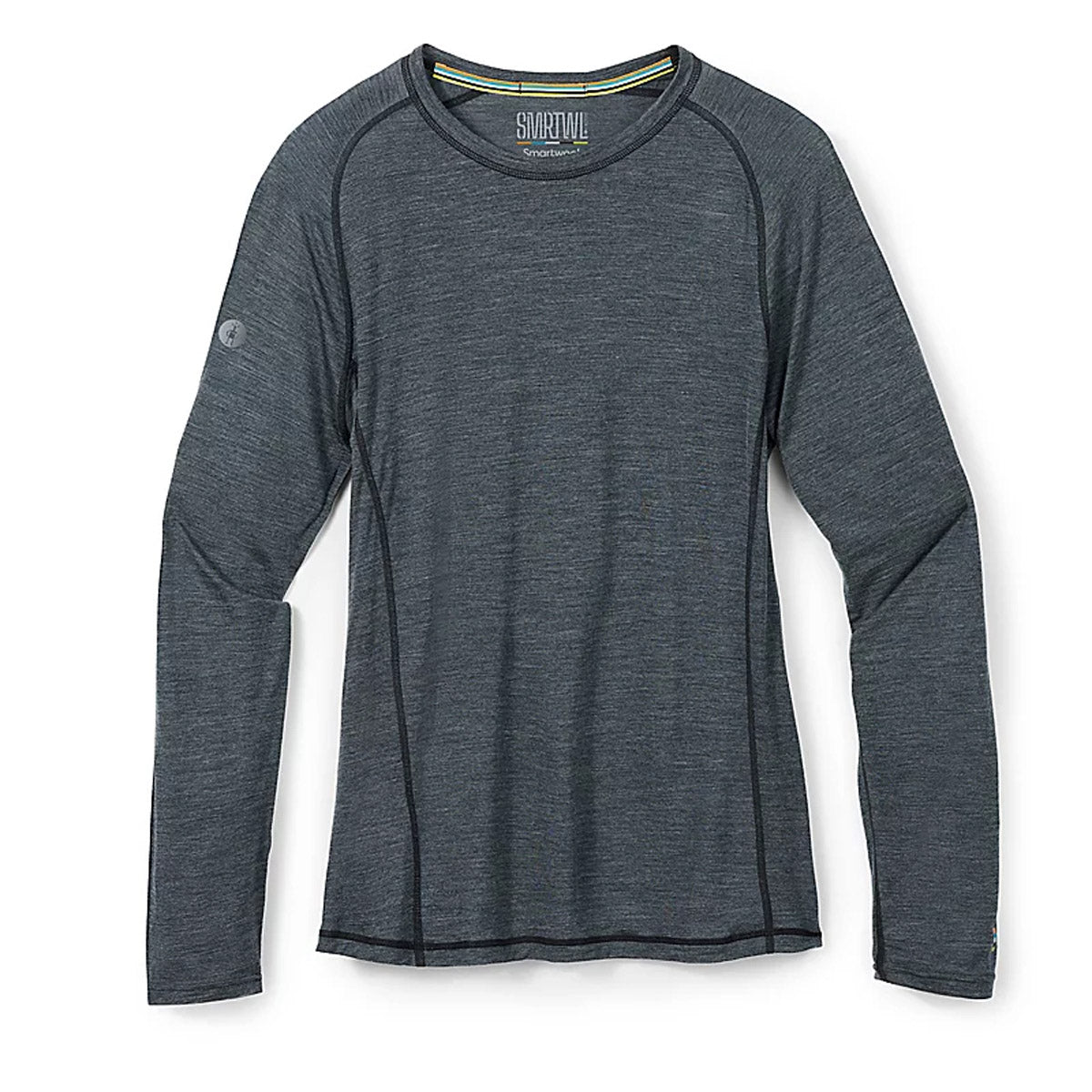 Smartwool Men&#39;s Active Ultralite Long Sleeve Charcoal Heather