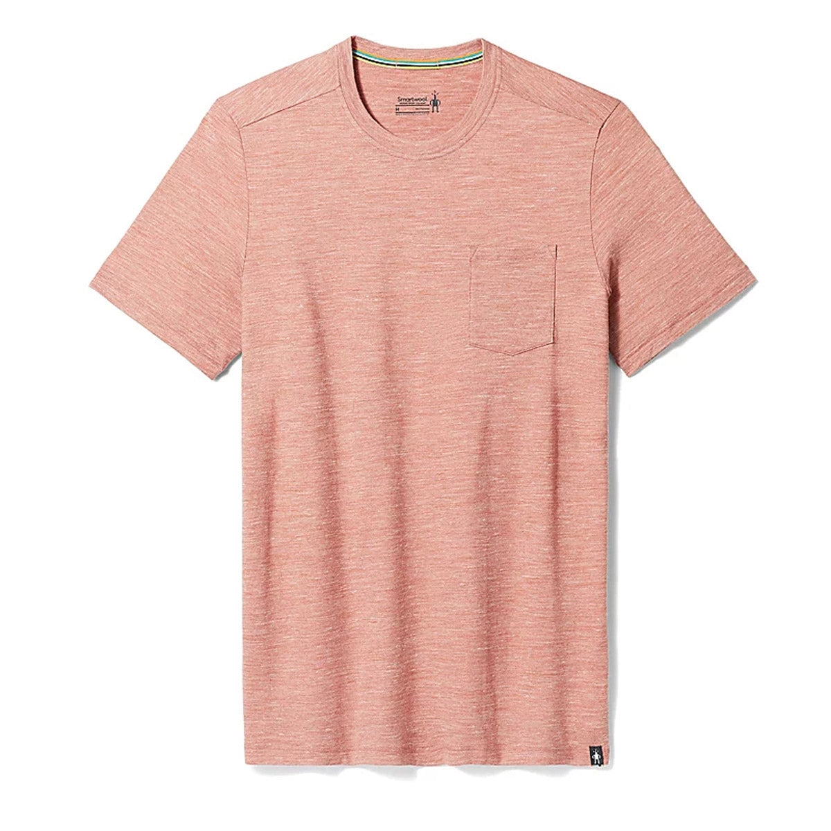 Smartwool Men&#39;s Merino Hemp Blend Pocket Tee Copper Heather