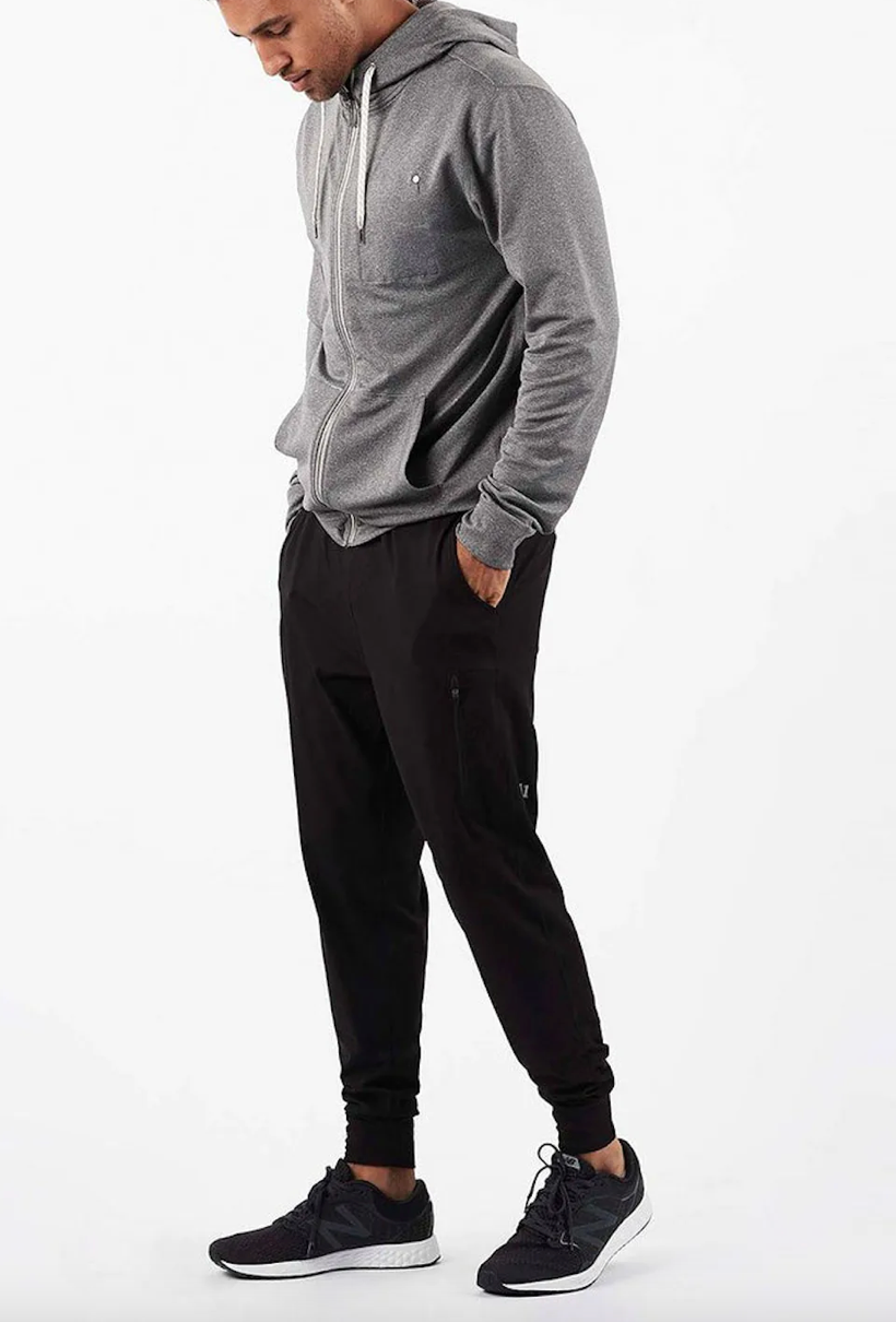 Vuori Men&#39;s Sunday Performance Jogger HAN Aspen Heather