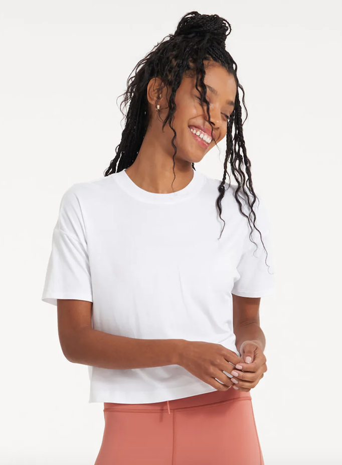 Vuori W Energy Tee HPR Peri Heather