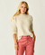 Carve Designs W Olivia Plush Sweater 090 Cement Herringbone