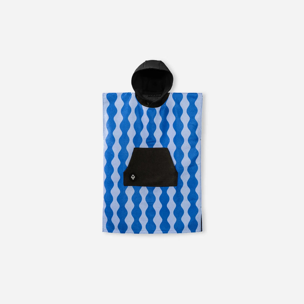 Nomadix Little Kid Changing Poncho Slack Tide Coastal Blue