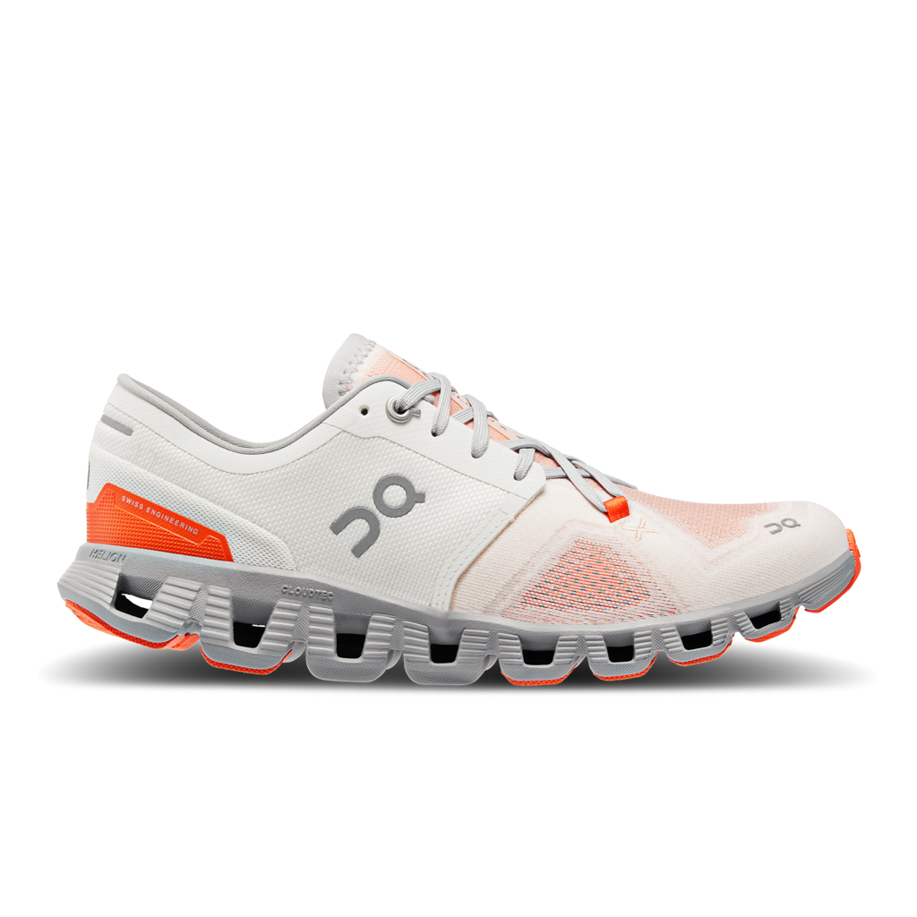 On Running Women's Cloud X 3 Ivory | Alloy