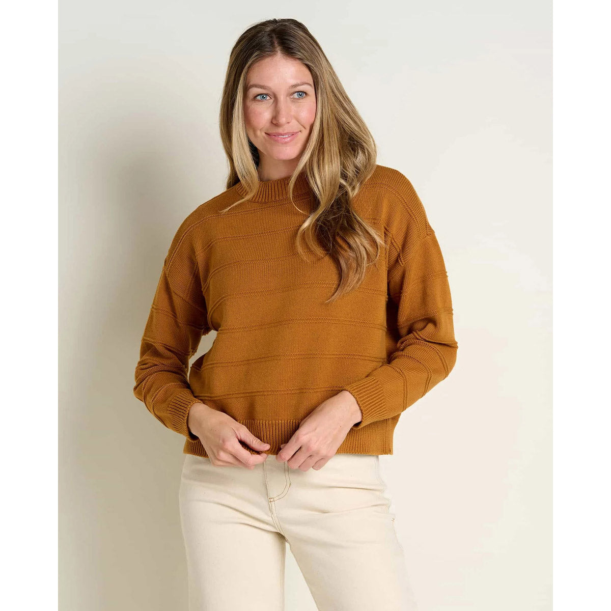 Toad&Co. Women's Bianca II Crew Sweater Cardamom