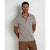 Toad&Co. Mens Tempo Short Sleeve Polo Dark Chino
