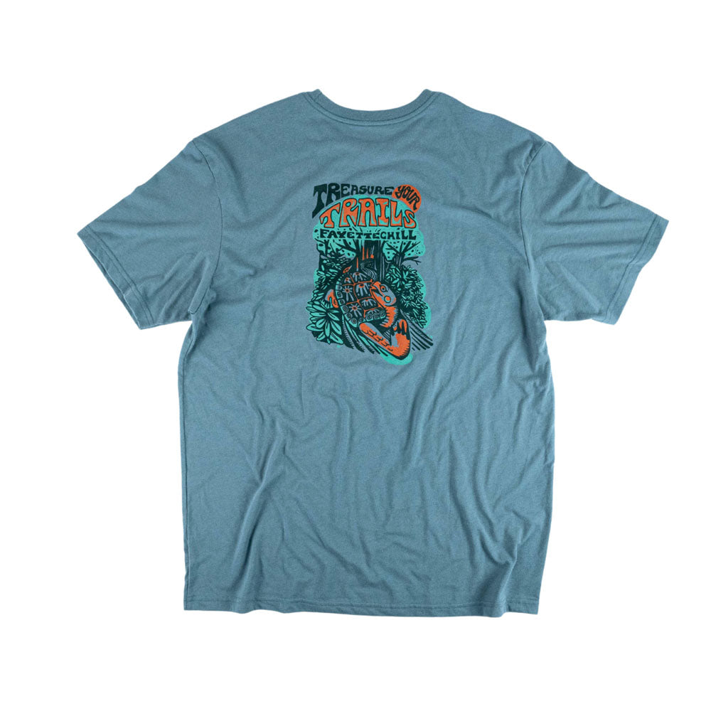 Fayettechill Treasure Turtle - SS Granite Peak Blue