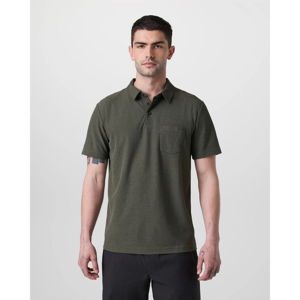 Vuori Mens Ace Polo Oregano