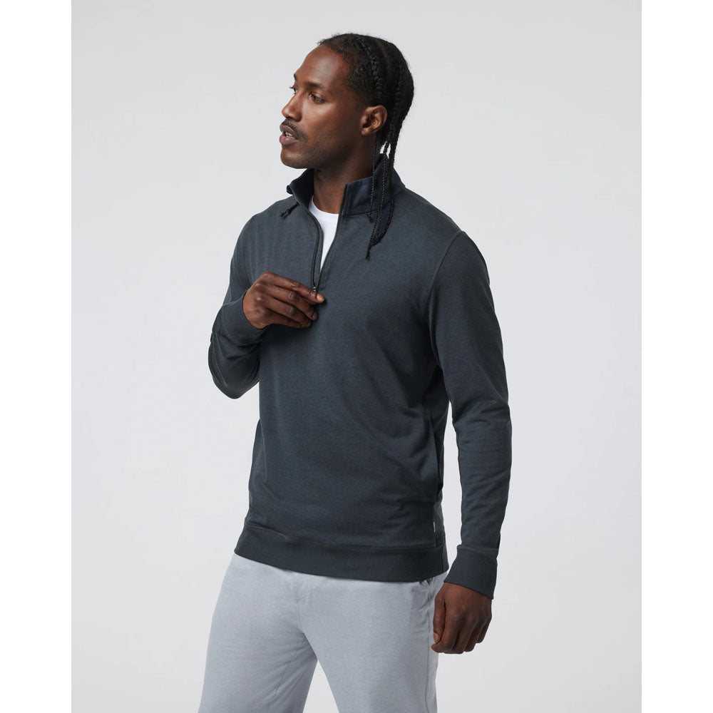 Vuori M Coronado 1/2 Zip Midnight Heather