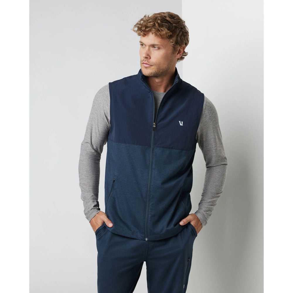 Vuori M Sunday Element Vest Ink Heather