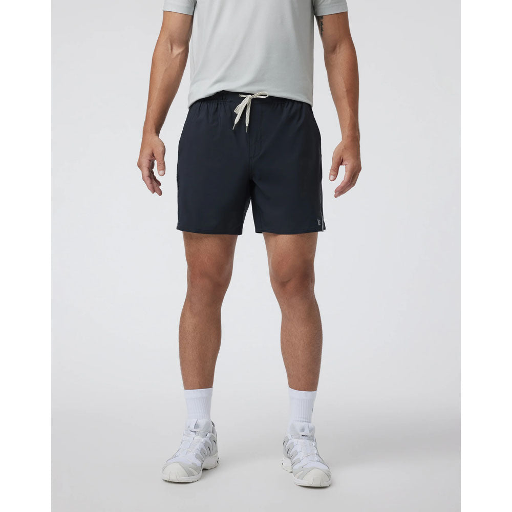 Vuori M Trail Short 2.0 Black/Heather Grey