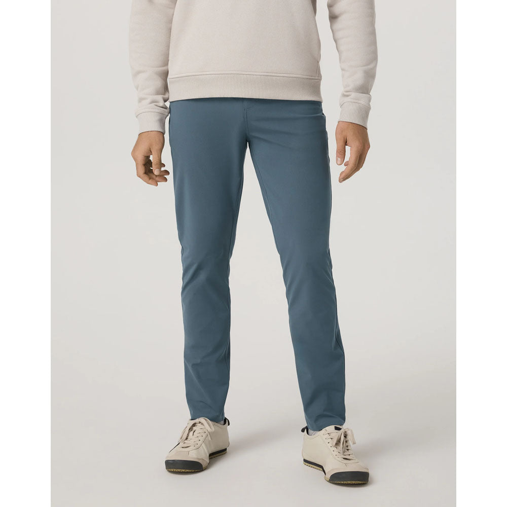 Vuori Mens Meta Pant Athletic Slim Fit - 32 Inseam Blue Sea