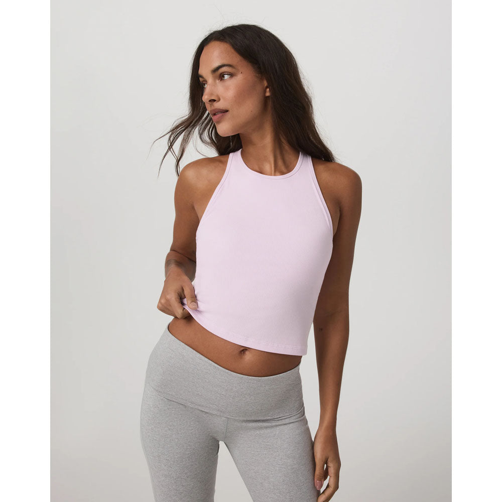 Vuori Womens Pose Plyo Tank Lilac Breeze