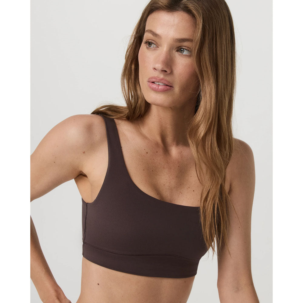 Womens Vuori AllTheForm Bra French Roast