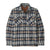 Patagonia Men's Insulated Organic Cotton Midweight Fjord Flannel Shirt Fields: New Navy