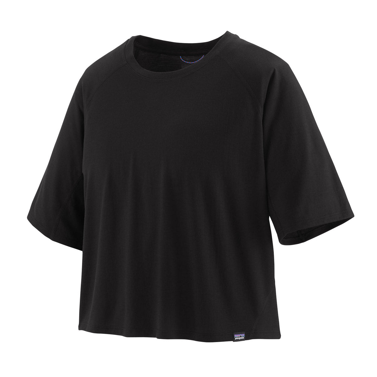 Women&#39;s Short-Sleeve Capilene Cool Trail Cropped Shirt