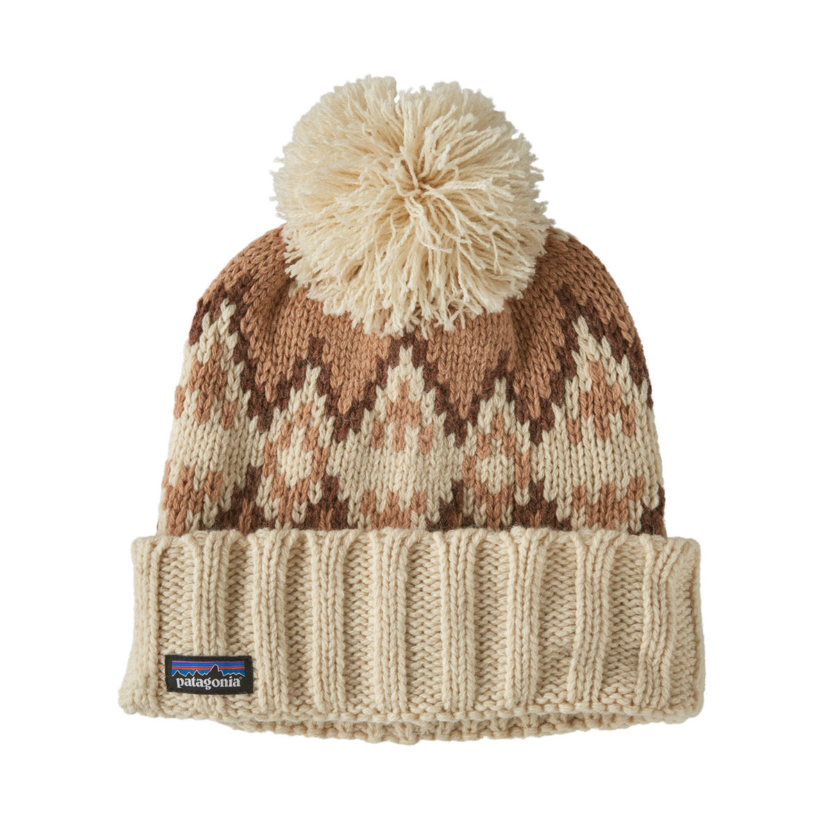 Patagonia Snowbelle Beanie Morning Flight: Dark Natural