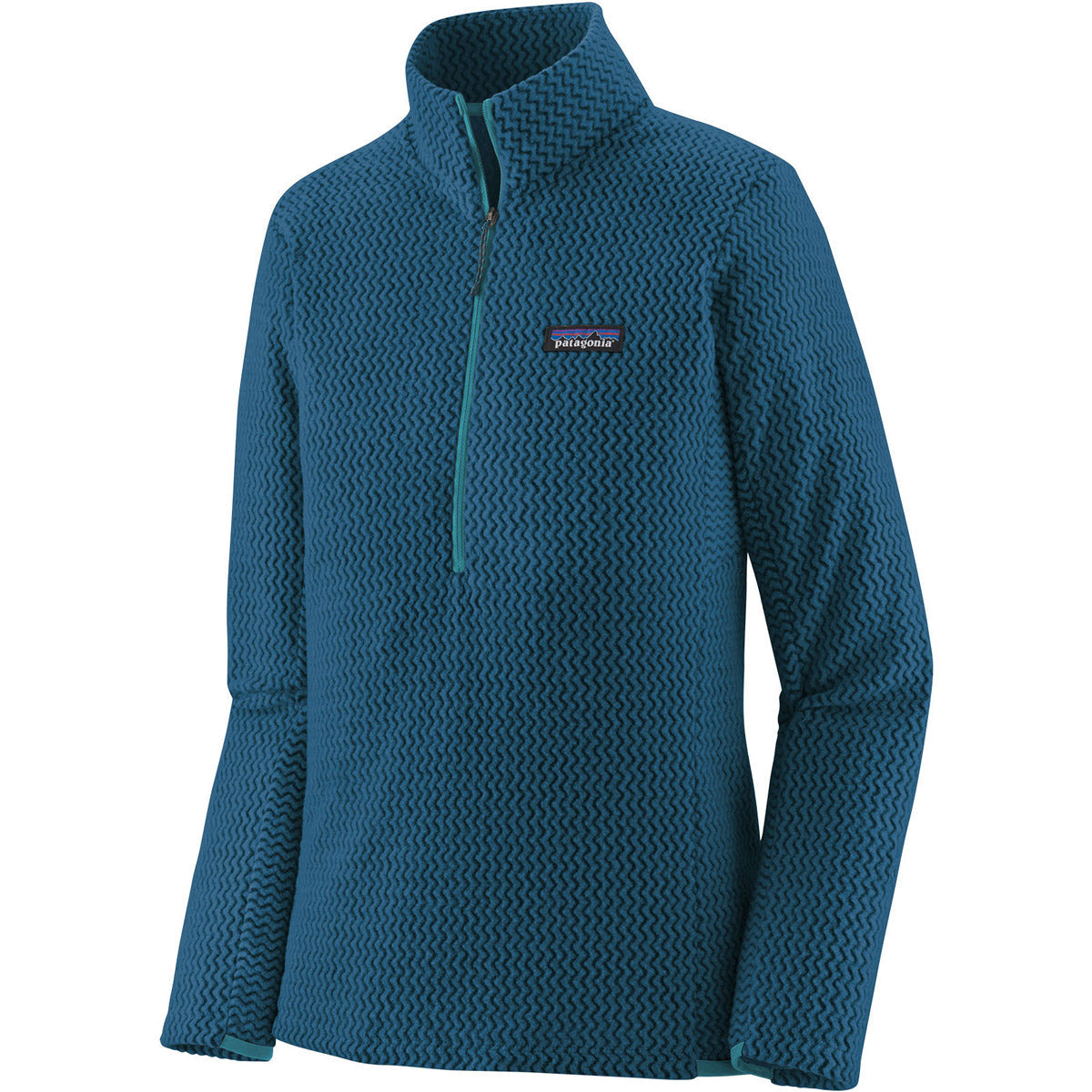 Patagonia Women's R1 Air Zip-Neck Lagom Blue