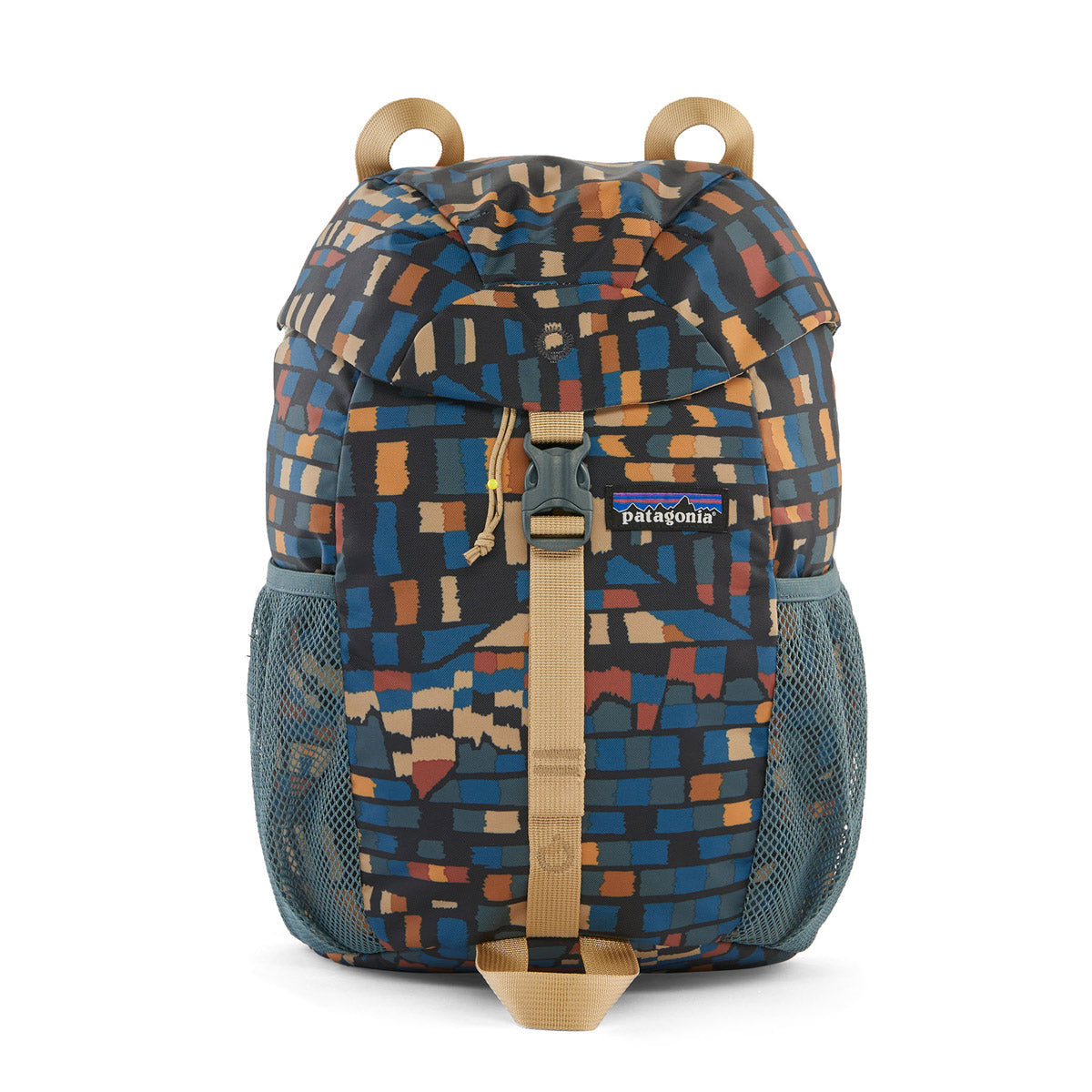 Patagonia Kids' Refugito Day Pack 12L Fitz Roy Patchwork: Ink Black