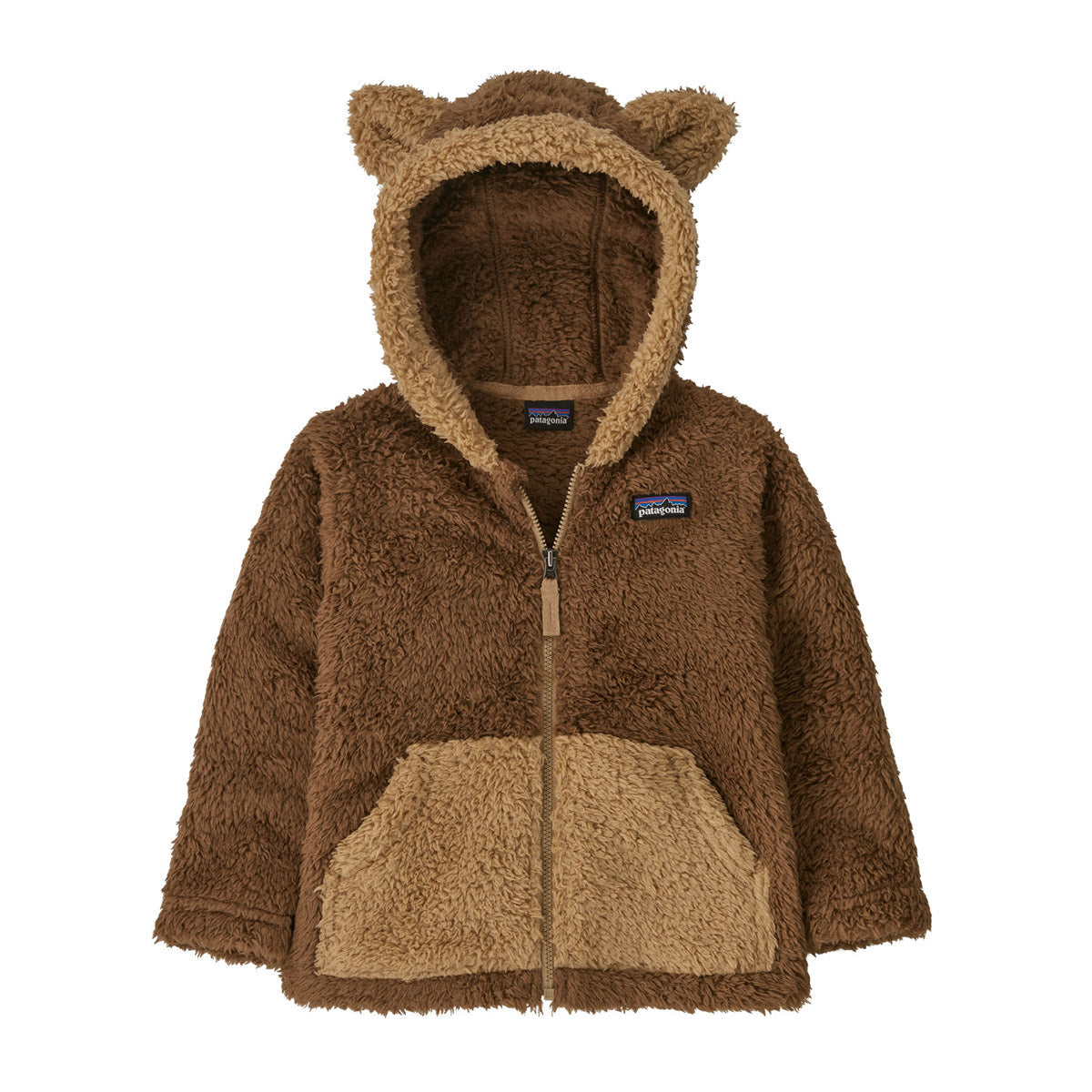 Patagonia Baby Furry Friends Hoody Moose Brown