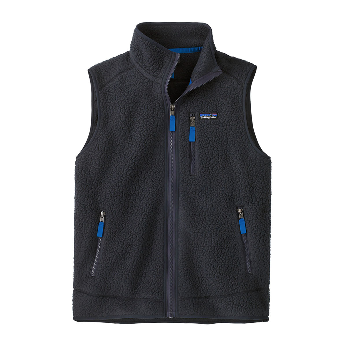 Patagonia Mens Retro Pile Vest Pitch Blue w/Endless Blue