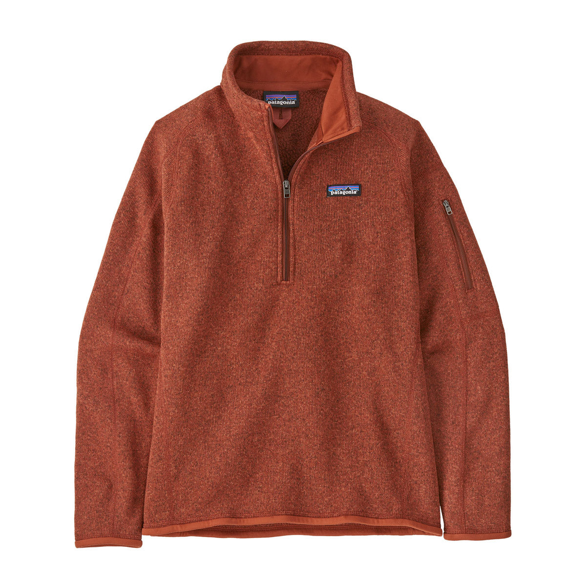 Patagonia Women&#39;s Better Sweater 1/4 Zip Burnished Red