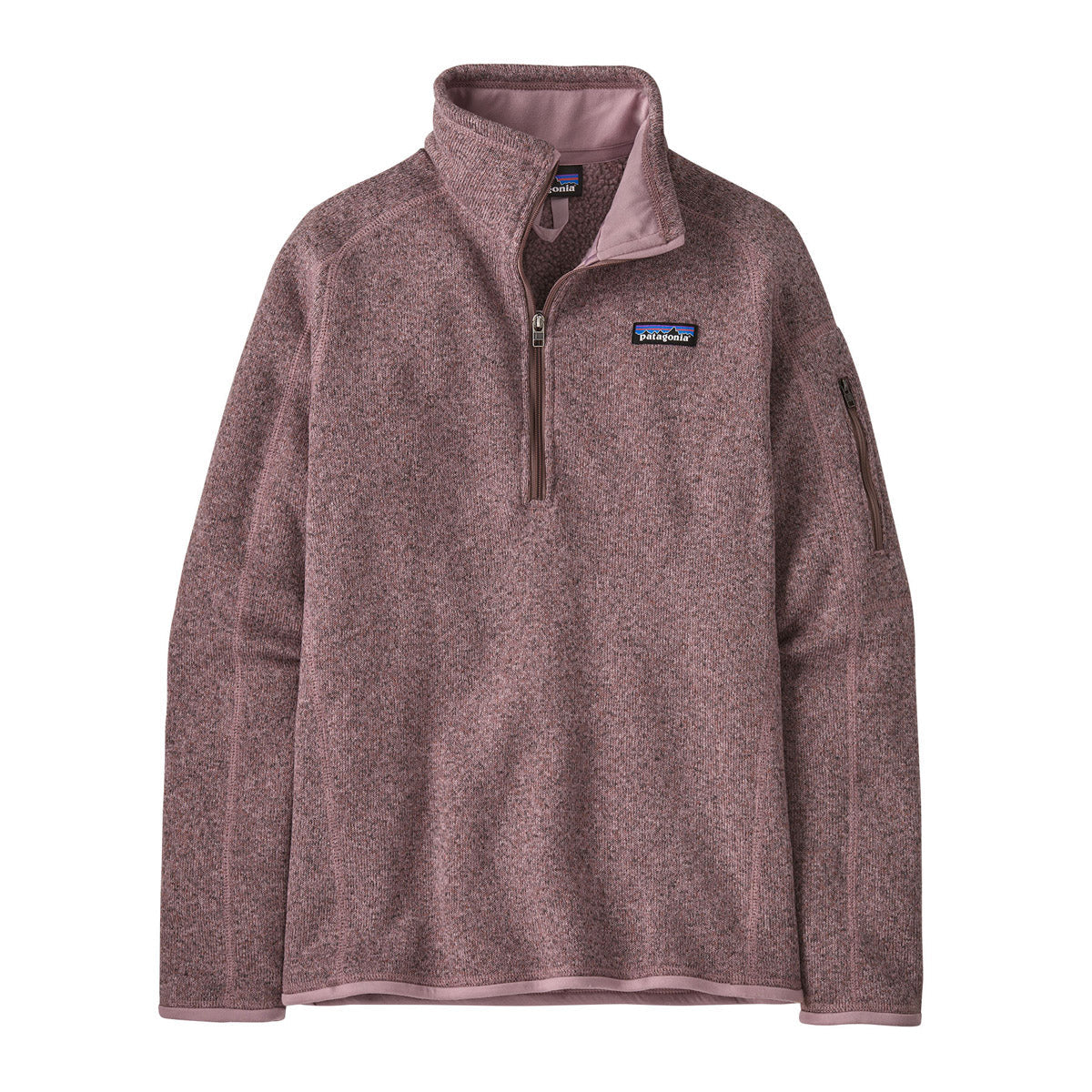 Patagonia Women&#39;s Better Sweater 1/4 Zip tormy Mauve / S