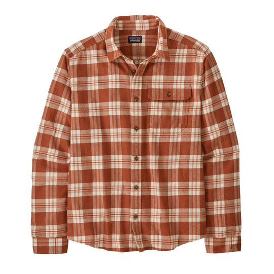 Men's Long-Sleeved Lightweight Fjord Flannel Shirt