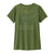 Patagonia Women's Capilene Cool Daily Graphic Shirt - Lands Earth Currents: Terrain Green X-Dye