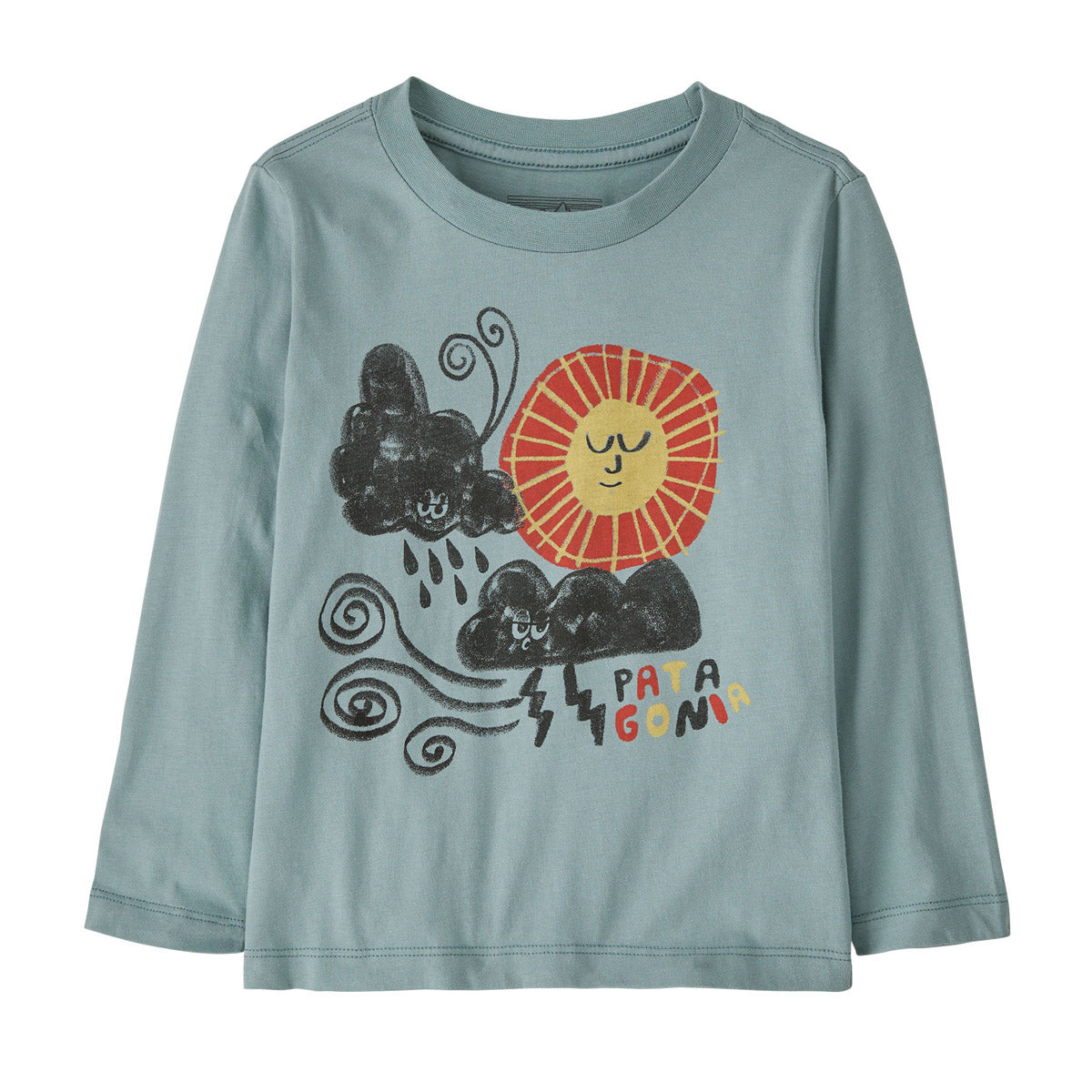 Patagonia Baby L/S Graphic T-Shirt Sun &amp; Storm: Thermal Blue